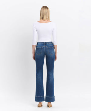 Skylar High Rise Trouser Hem Jean