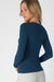 Fig Wide Ribbed LS Top