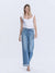 Olivia Cuffed Wide Leg Jeans