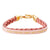 Wrapped In Love Philippians 4:13 - Pink Braided Bracelet