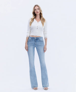 Miranda Midrise Bootcut Trouser Hem Jean