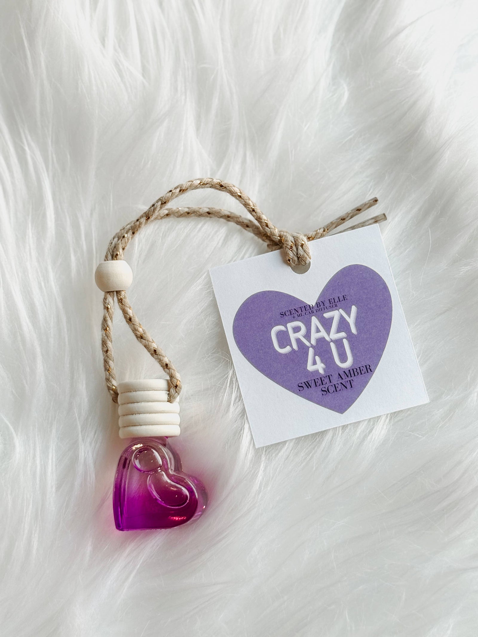 Valentine Car Diffuser - CRAZY 4 U