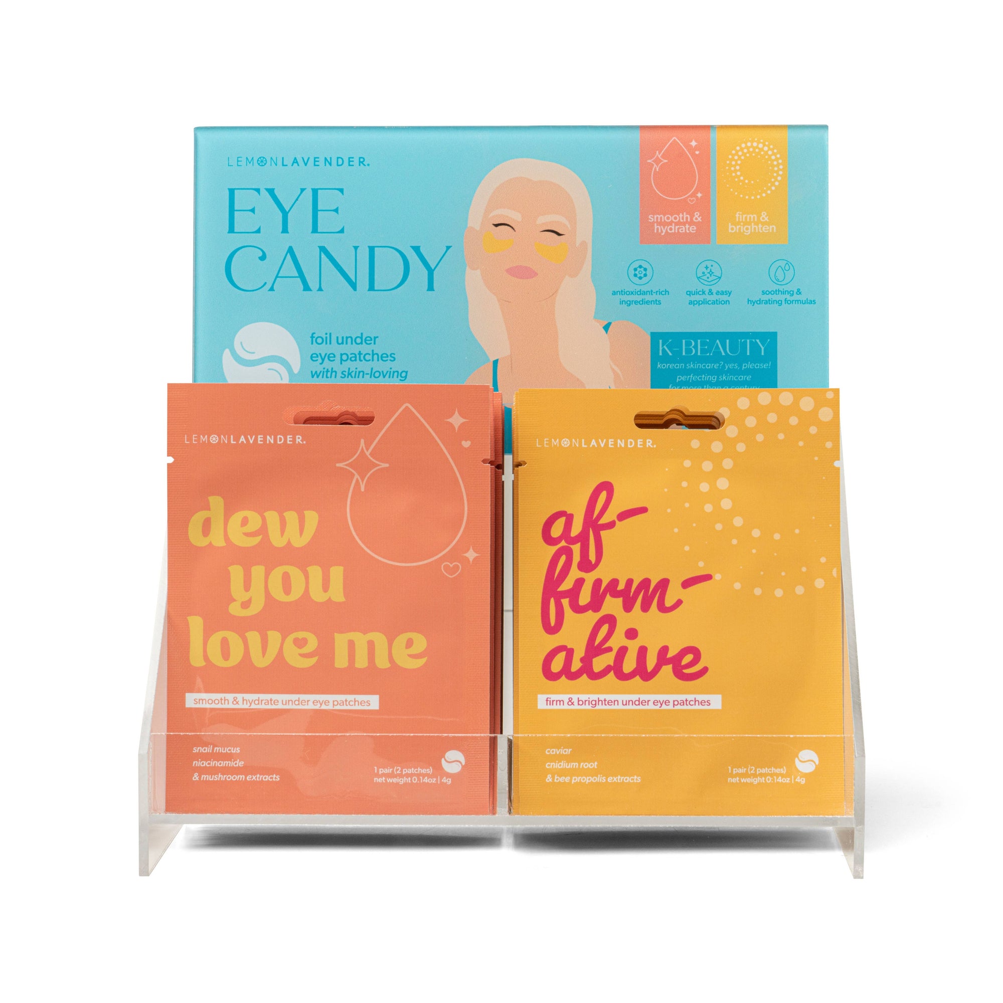 Lemon Lavender Eye Candy Foil Under Eye Patches