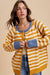 Marigold Striped Cardigan