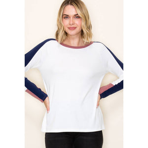 Colorblock Terry Top