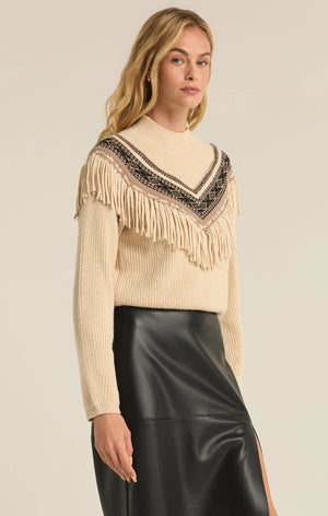North Fringe Pullover Sweater
