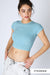 Cloud Blue Vintage Crew Neck Tee
