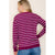 Plum Everyday Striped Sweater