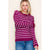 Plum Everyday Striped Sweater