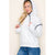 Grey Contrast Stitch Hoodie