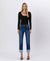 Sagacity High Rise Cuffed Slim Straight Jean