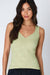 Pistachio Lace Textured Sweetheart Top