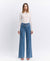 Tie Waist Wide Leg Jeans
