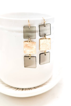 Annalisa Earrings: Black