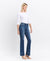 Skylar High Rise Trouser Hem Jean