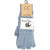 *FINAL SALE* Light Grey Knit CC Gloves