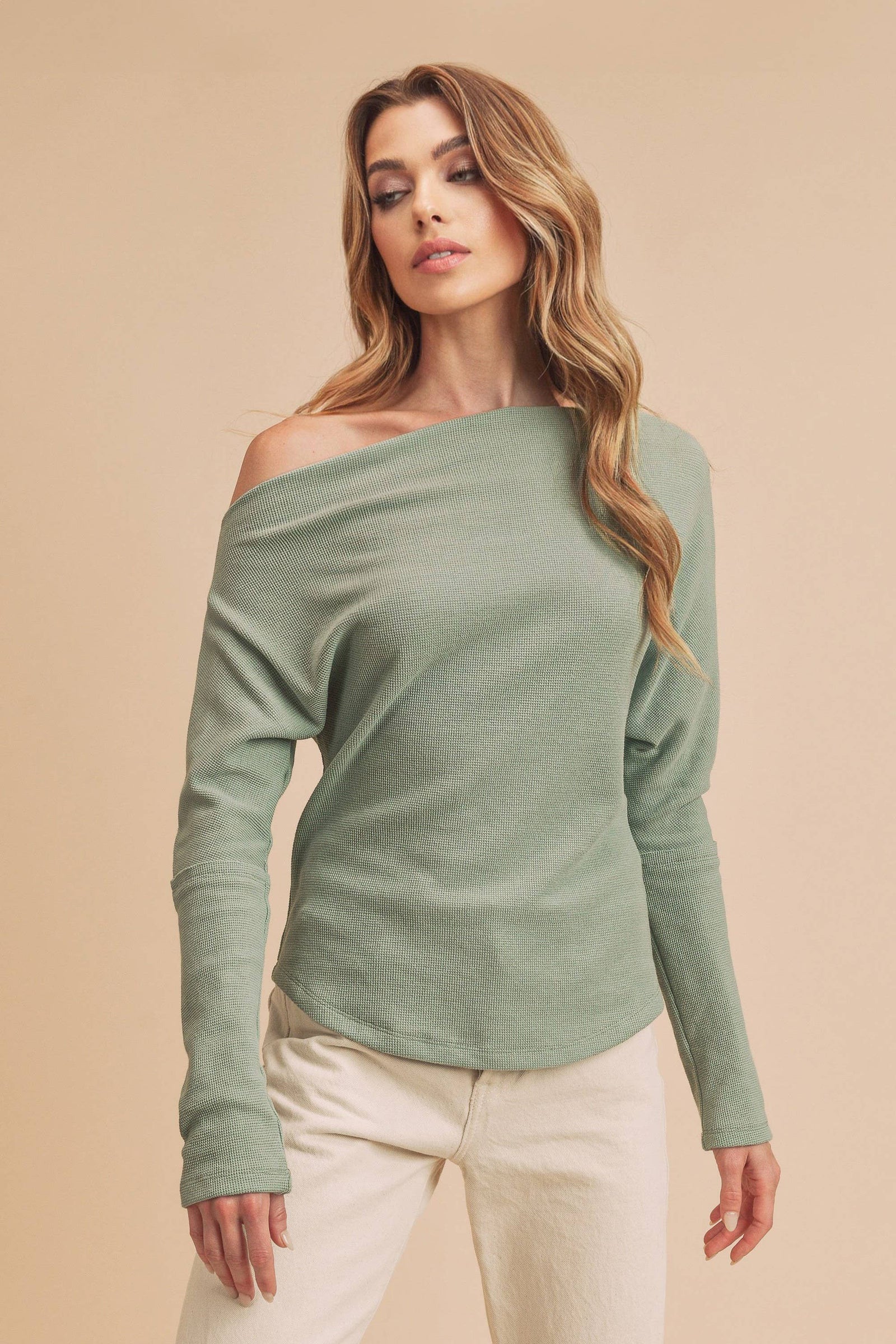 *FINAL SALE*Aqua Lula Thermal Top