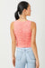 *FINAL SALE* Coral Floral Ruched Tank Top