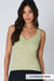 Pistachio Lace Textured Sweetheart Top