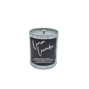 Lemon Lavender Rustic Farmhouse Soy Wax Candles