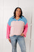 A-Tisket A-Tasket Color Block Pullover