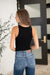 Any Time, Any Place Bodysuit in Black