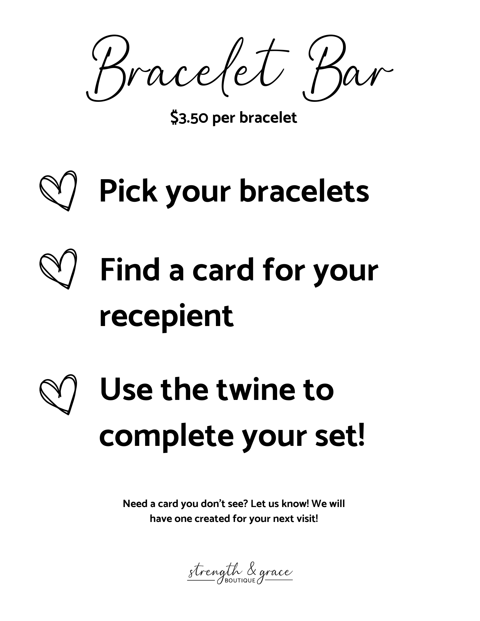 Bracelet Bar