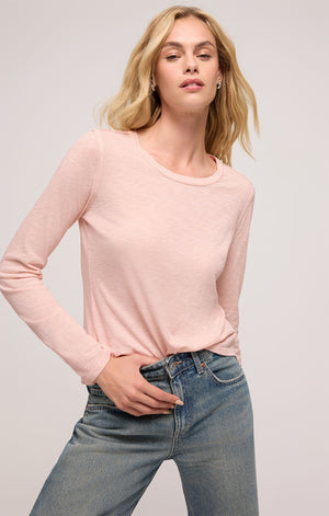 Pink Salt Arlet Slub Top
