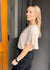 *FINAL SALE* Petite Floral V-Neck Blouse