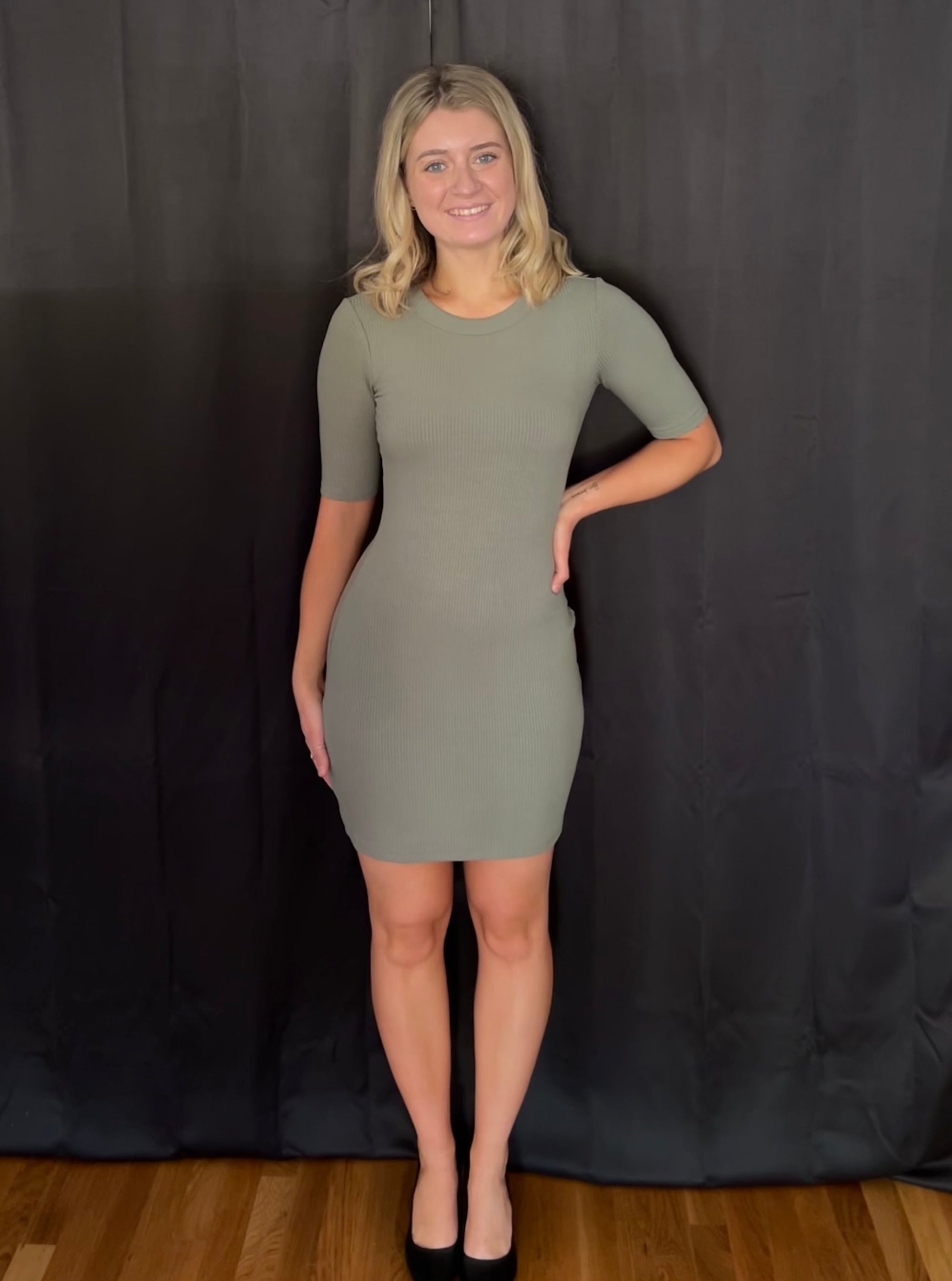 Evergreen Carolina Dress