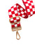 Lizzie Checkered Adjustable Bag Strap