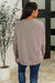 It's The Little Things Relaxed Scuba Pullover in Cocoa