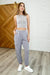 Jog and Snog Joggers in Mystic Grey
