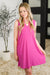 Lizzy Tank Dress in Magenta