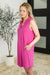 Lizzy Tank Dress in Magenta