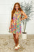 Lizzy Tank Dress in Multi Paisley Mixed Print