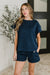 Love on the Loose Quilted Bottoms in Navy