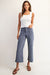 Steel Blue Corduroy Patch Pocket Pants