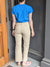 Judy Cropped Pant - Tan