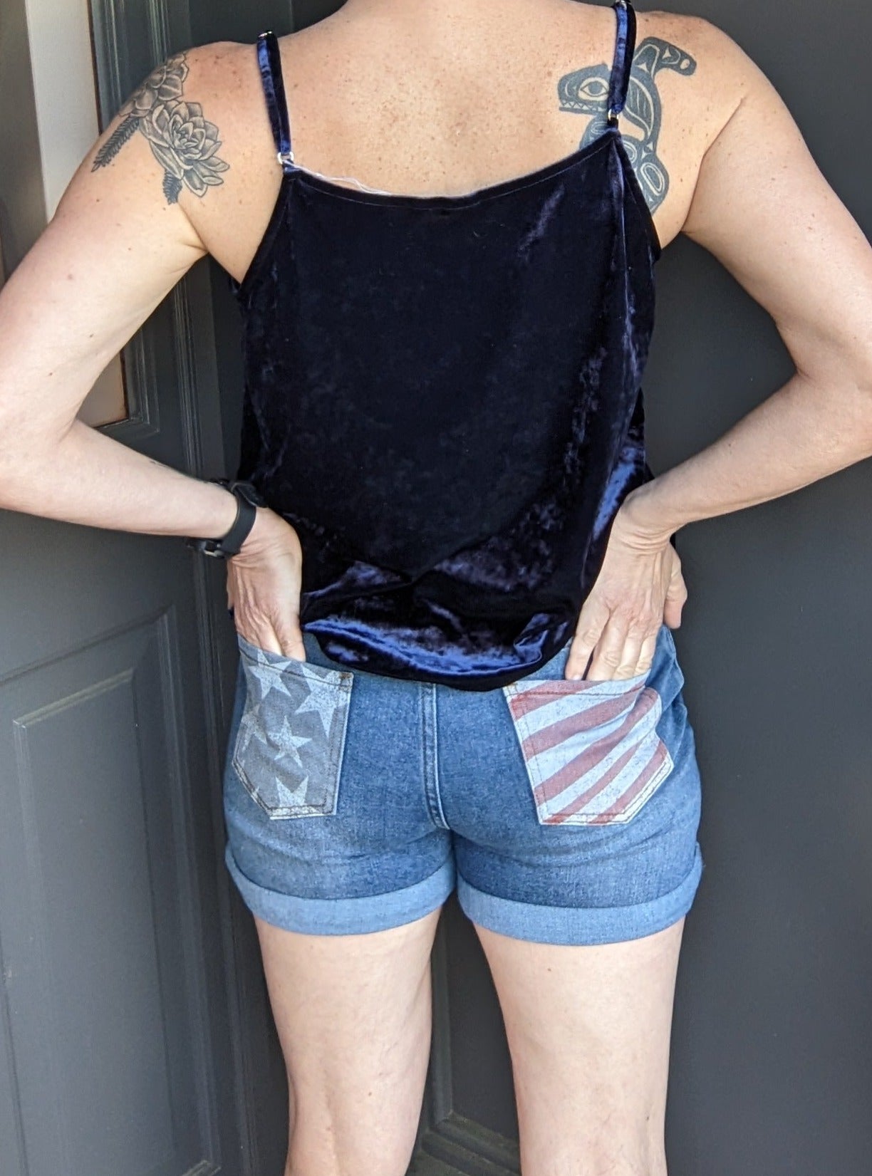 *FINAL SALE* Americana Pocket Shorts