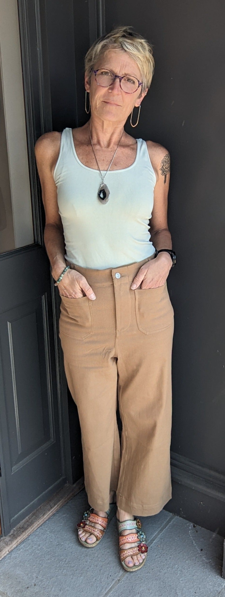 Coco Soft Wash Wide Leg Pants