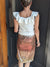 Amber Ombre Sequin Mini Skirt
