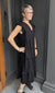 Black Classic Midi Dress