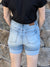 Tummy Control Cool Denim Shorts