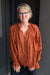 *FINAL SALE* Chestnut Eyelet Long Sleeve Blouse