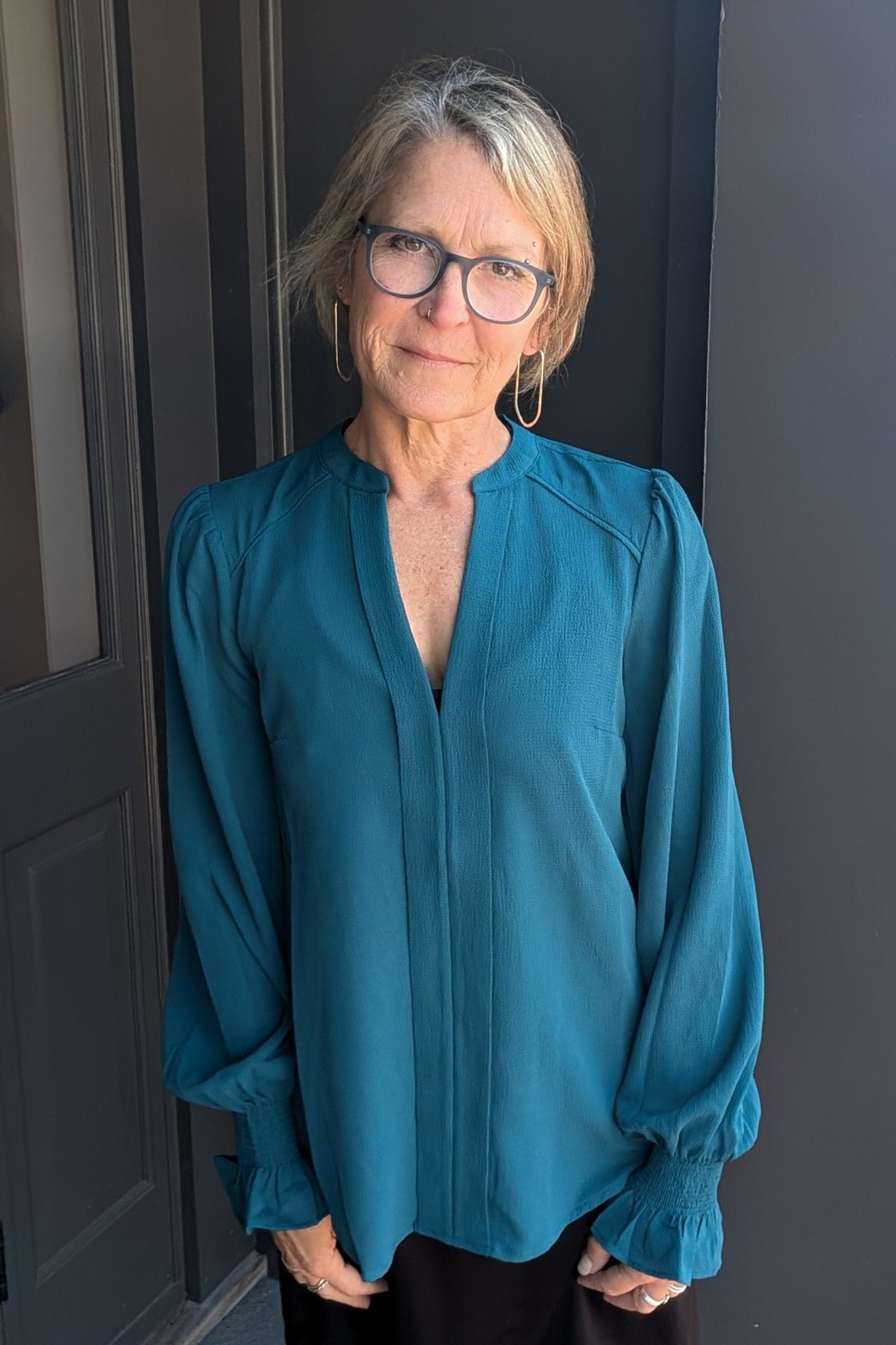 *FINAL SALE* Hunter Essential Blouse