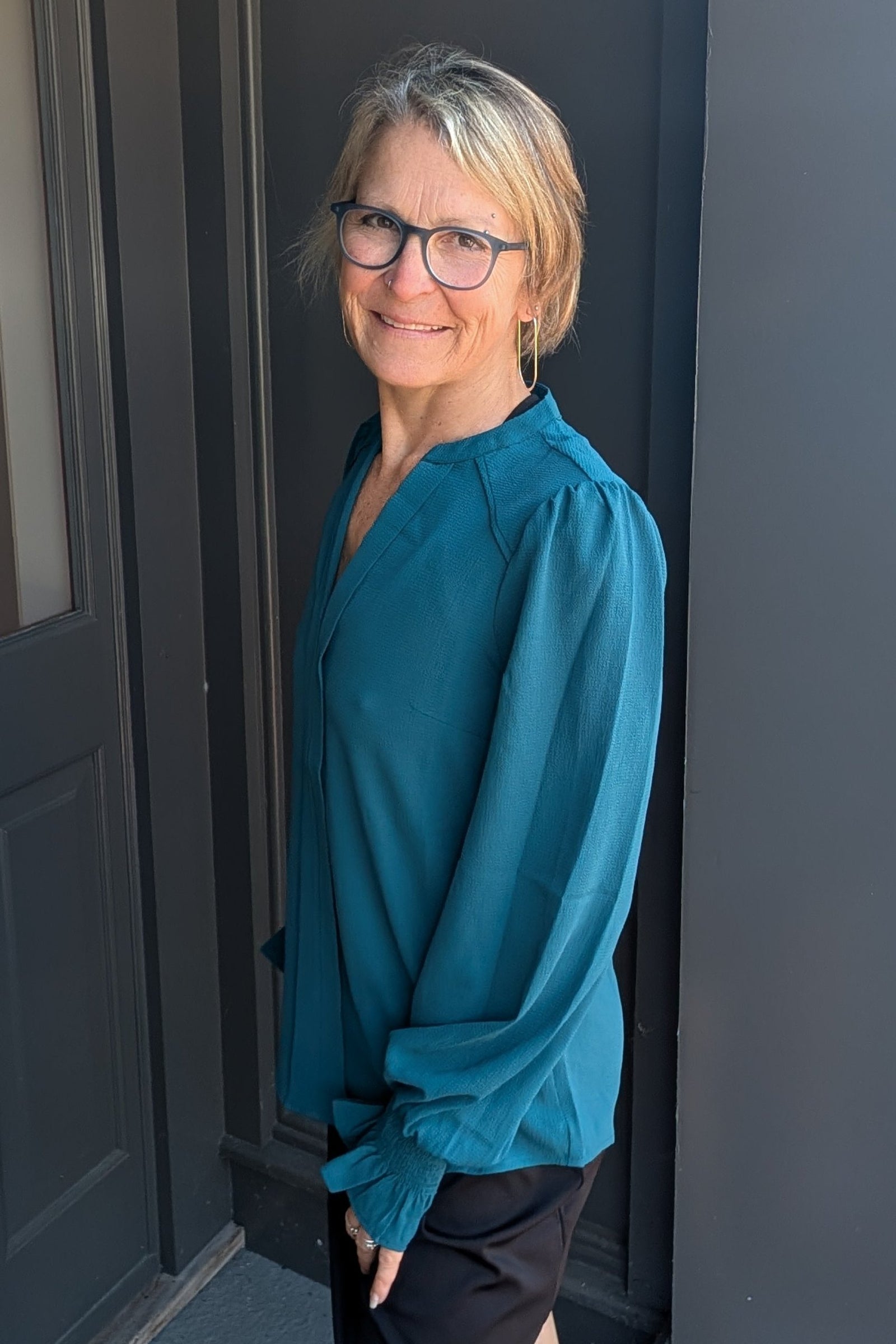 *FINAL SALE* Hunter Essential Blouse