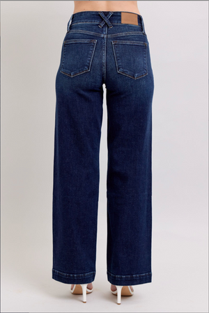 Dark Wash Wide Leg Jeans