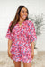 Seems Okay Abstract Print Romper