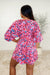 Seems Okay Abstract Print Romper